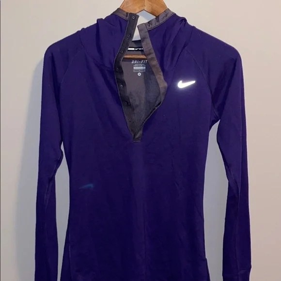 Nike Running Pullover Purple Size S - Picture 3 of 7